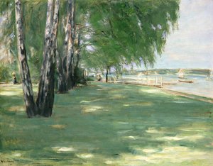 Kunstnerens hage i Wannsee, 1918